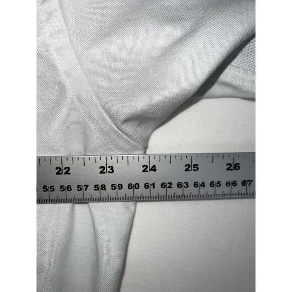 Alabama Crimson Tide Shirt Mens 16.5 White Short Sleeve Button NCAA Football - Picture 5 of 6